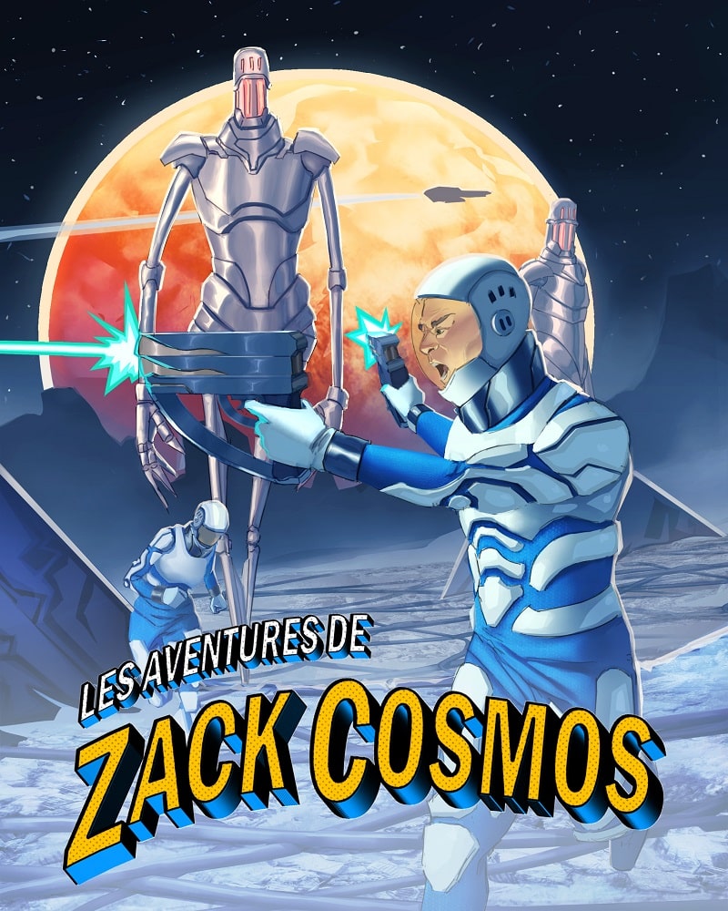 Les aventures de Zack Cosmos : La planète des robots